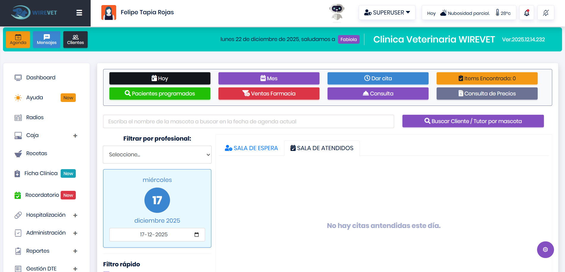 Detalle de historial médico