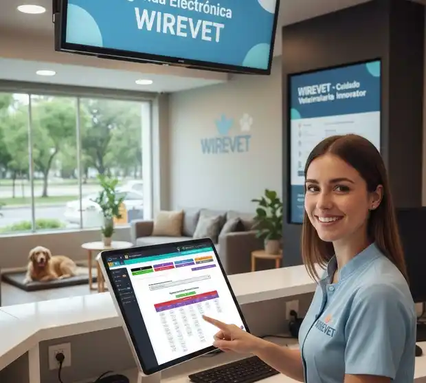 Imagen de agenda clinica en wirevet