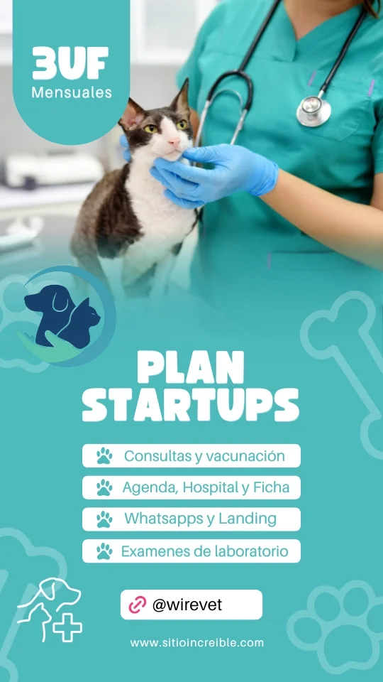 Plan Startups 3UF/mes - WireVet